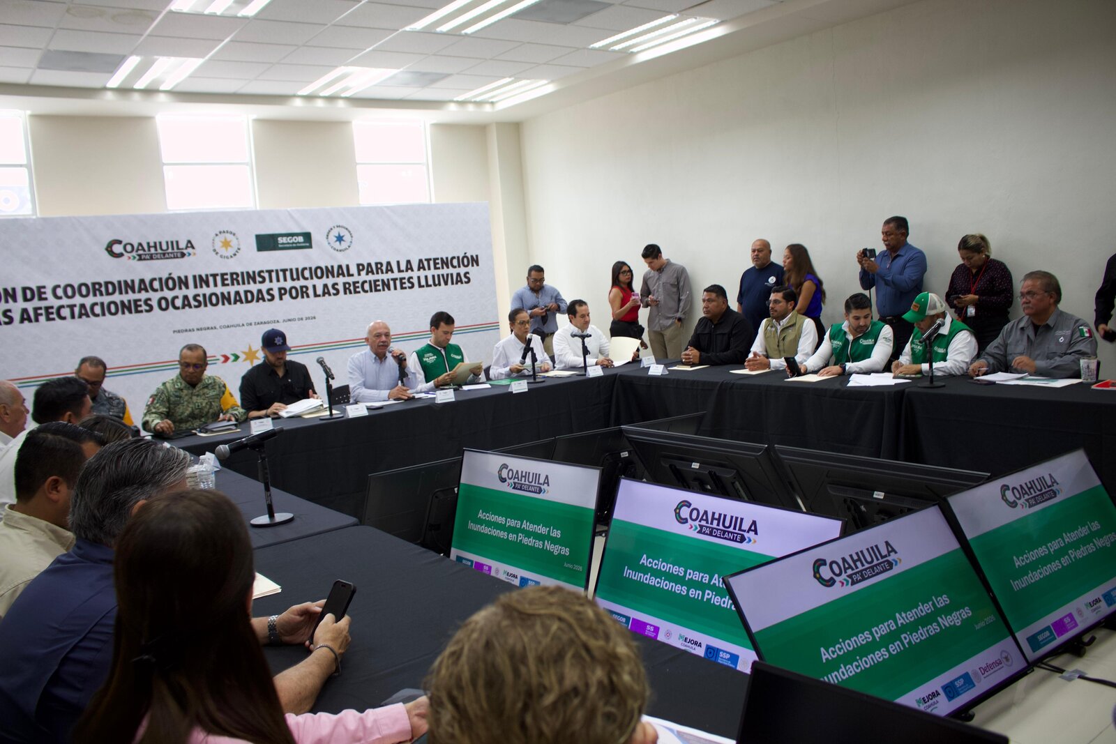 Recuperación: Se evaluaron los avances de las acciones implementadas para atender la emergencia y se definieron nuevas medidas.