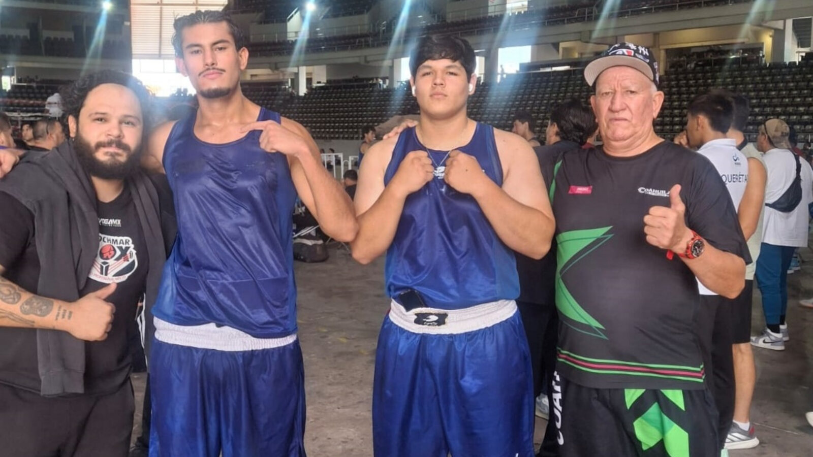 Coahuilenses conquistan tres oros en festival olímpico de boxeo 2026