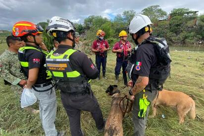 Reanudan búsqueda de hombre arrastrado por el Río Pesquería en Escobedo, Nuevo León