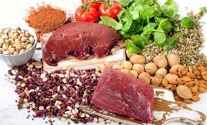 Alimentos que tienen más hierro que la carne roja y ayudan a prevenir la anemia