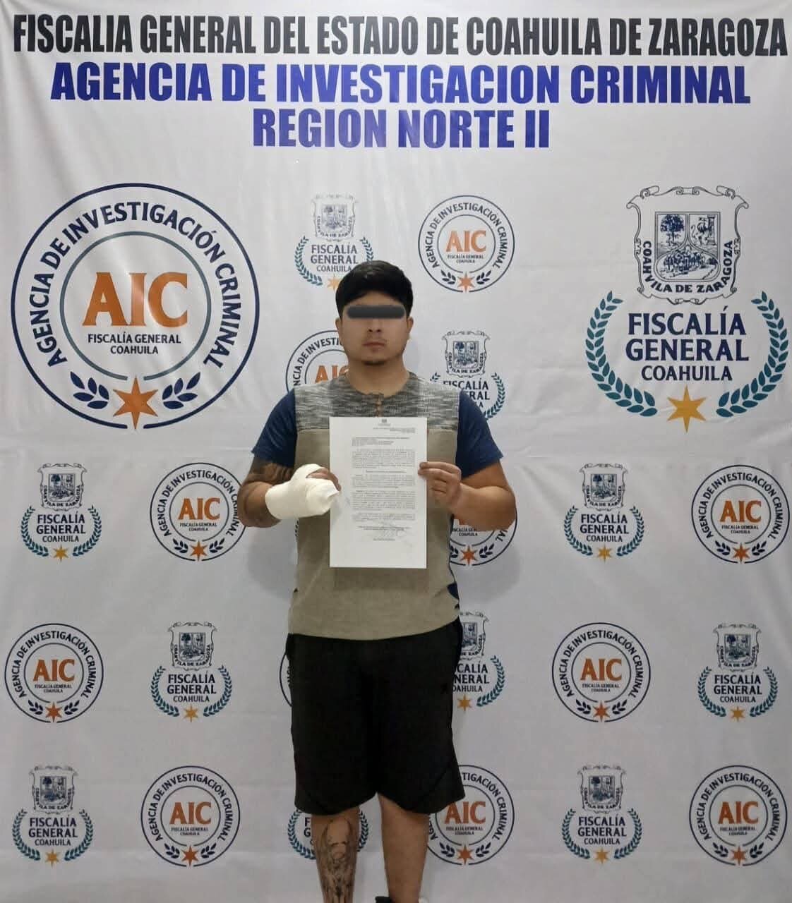 Detienen a joven acusado de asesinar a su madre en Ciudad Acuña