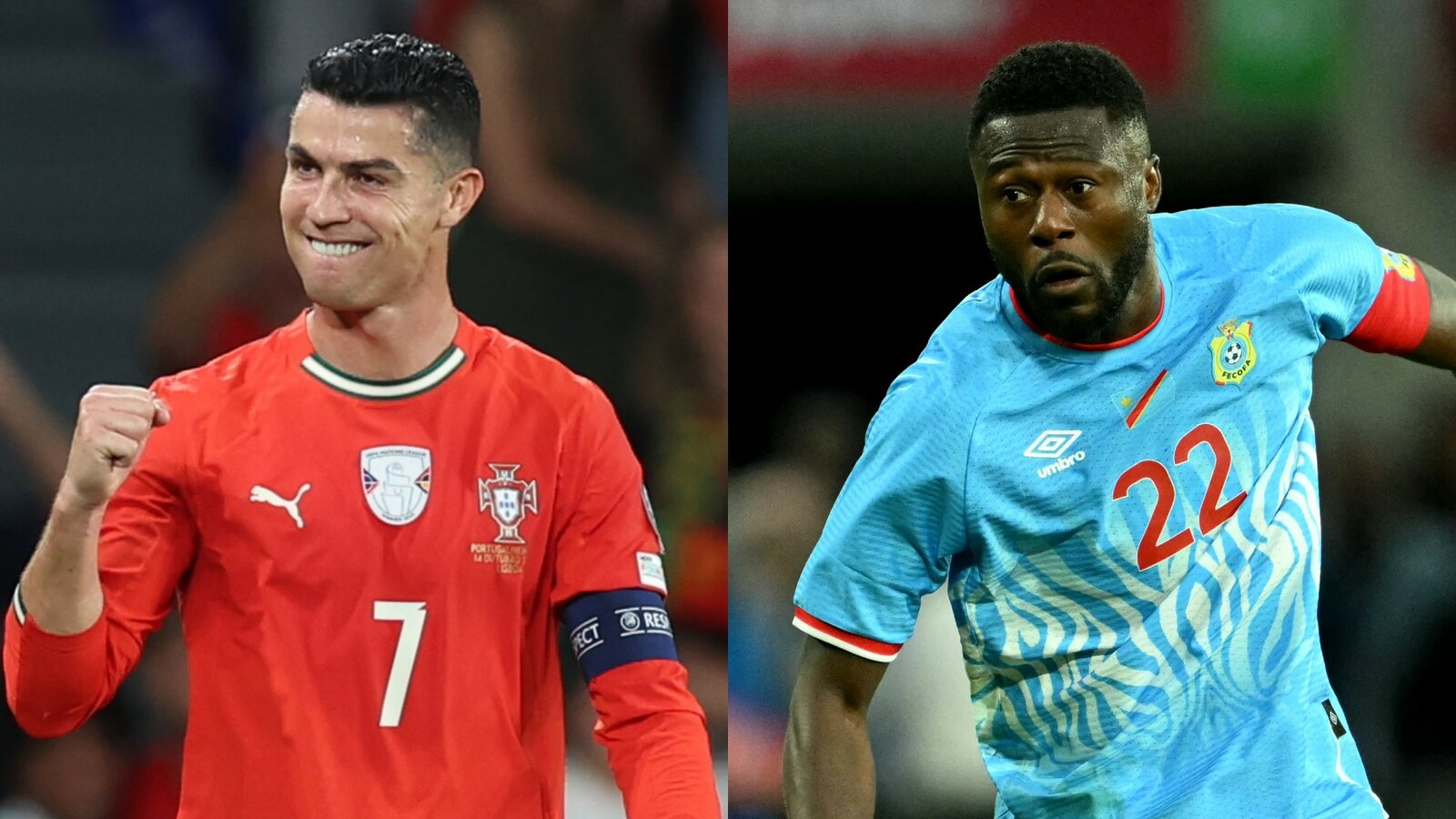 Gris empate de Portugal 1-1 contra Congo