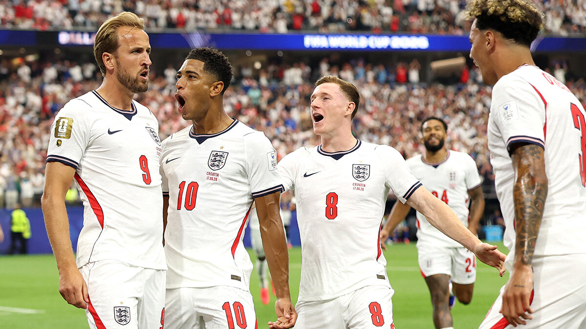 Inglaterra vence 4-2 a Croacia con doblete de Kane en debut mundialista