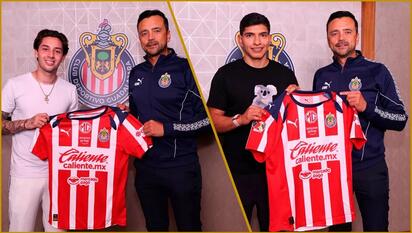 Chivas hace oficiales los fichajes de Jordan Carrillo y Kevin Castañeda