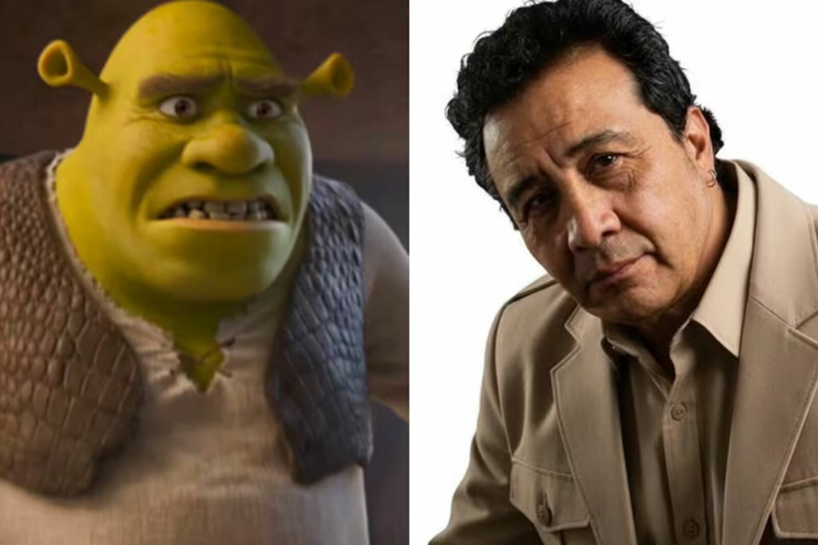 Alfonso Obregón reacciona a tráiler de Shrek 5 y evita opinar