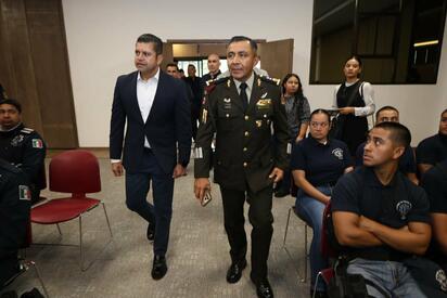 Destacan coordinación para la seguridad de Saltillo