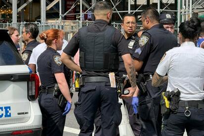 Detienen a menor tras tiroteo en Times Square; no hubo heridos