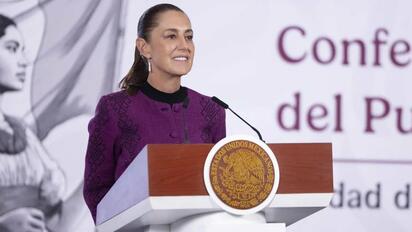 Claudia Sheinbaum pidió no reaccionar a cada declaración de Donald Trump y defendió el trabajo de las instituciones mexicanas contra el crimen organizado.