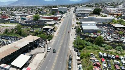 Entrega Javier Díaz mejoras en la Avenida Otilio González