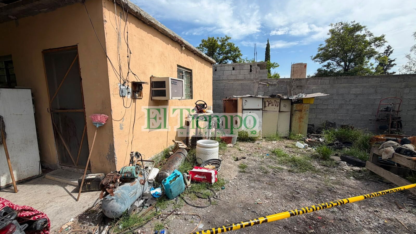 Hombre se quita la vida en el patio de su casa en Castaños