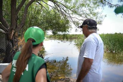 Sonia Villarreal reitera apoyo a familias afectadas por las lluvias