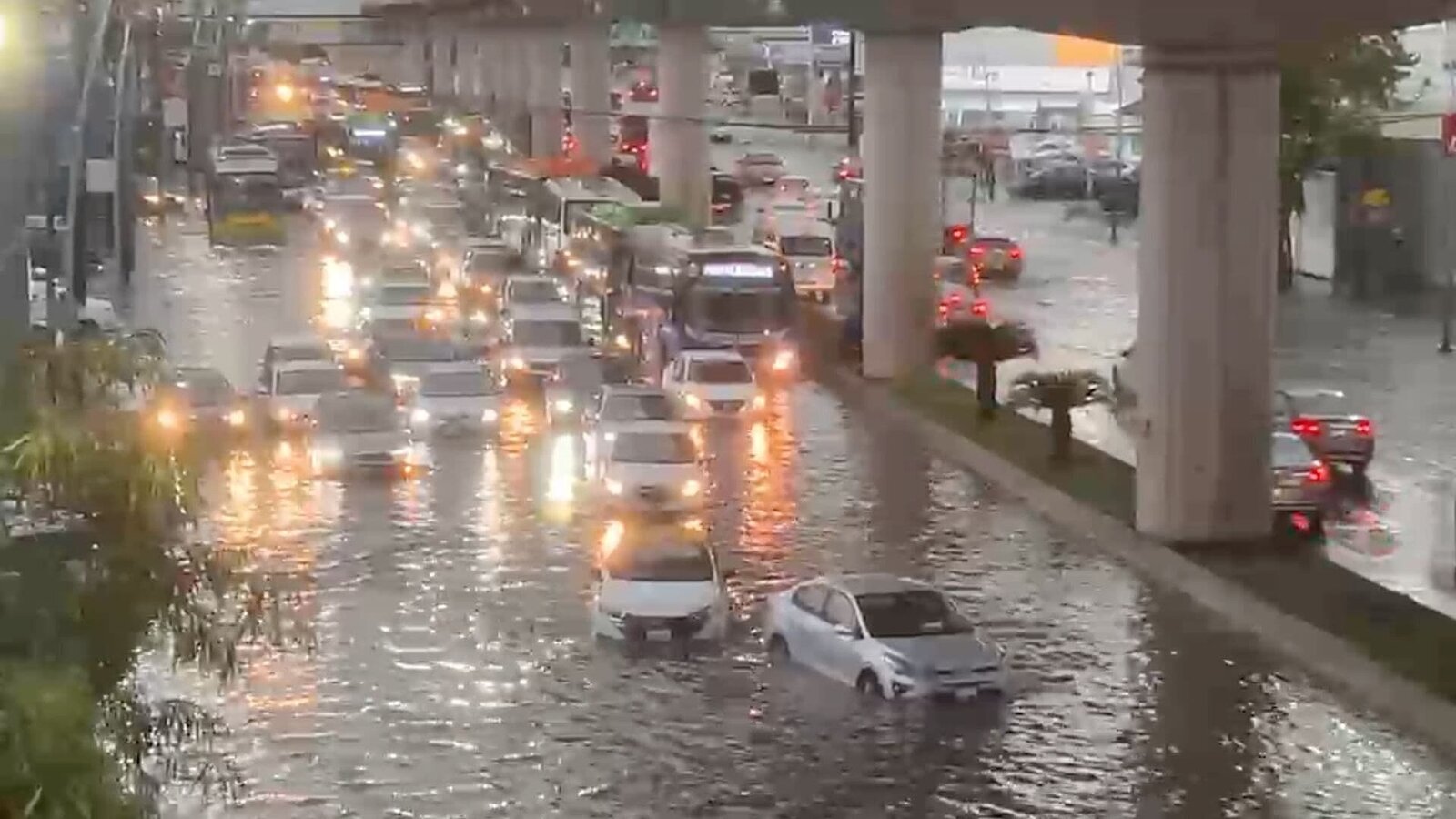 Tormenta en Monterrey deja una mujer muerta y cierre del FIFA Fan Festival