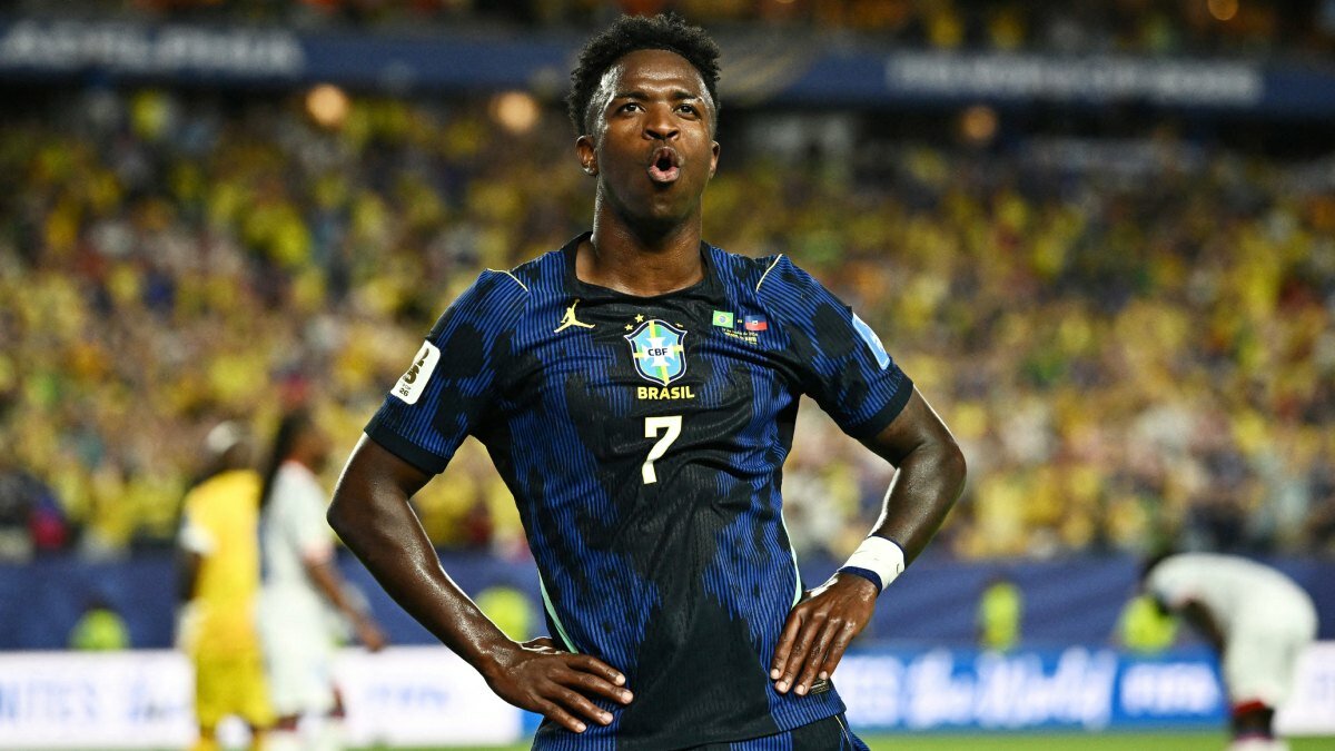 Matheus Cunha con doblete y Vinicius brillan en triunfo de Brasil