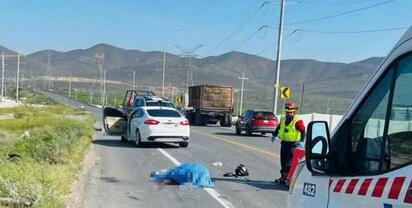 Presunto retorno indebido habría provocado la tragedia.  Un joven motociclista perdió la vida la mañana de este sábado luego de verse involucrado
