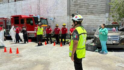 Diversas corporaciones fortalecieron coordinación y protocolos durante capacitación especializada en emergencias químicas.  La Clínica San Martín encabezó