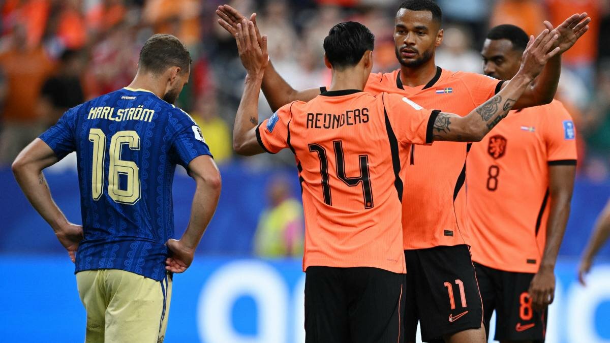 La Naranja Mecánica aplasta a Suecia con dobletes de Brobbey y Gakpo