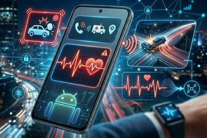 Android 17: el Pixel Watch detecta accidentes y llama a emergencias automáticamente