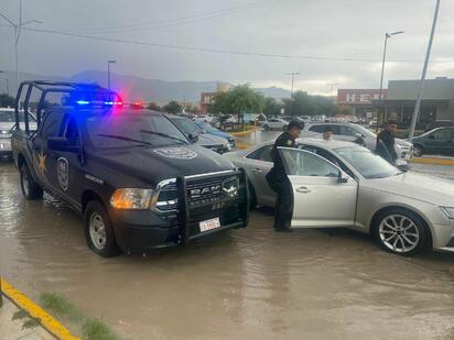 Las corporaciones policiacas se coordinaron durante la contingencia.  Las recientes lluvias registradas en distintas regiones del estado han puesto a prueba