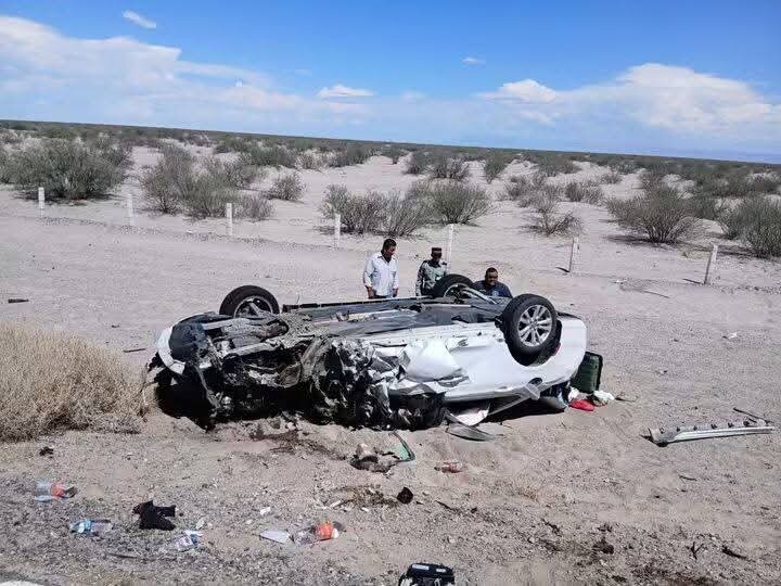 Turistas estadounidenses terminan hospitalizados tras choque en la carretera San Pedro–Cuatro Ciénegas