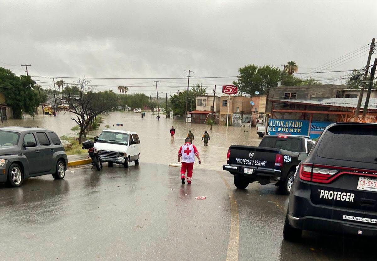 Cruz Roja convoca a donar víveres y artículos básicos para familias afectadas por las lluvias