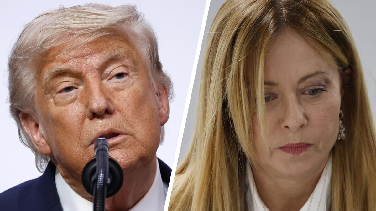 'No es asunto tuyo': la tajante respuesta de Giorgia Meloni que enfureció a Trump