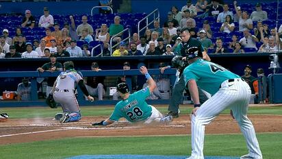 Kyle Stowers guía a Marlins a barrida sobre Gigantes con victoria 2-1