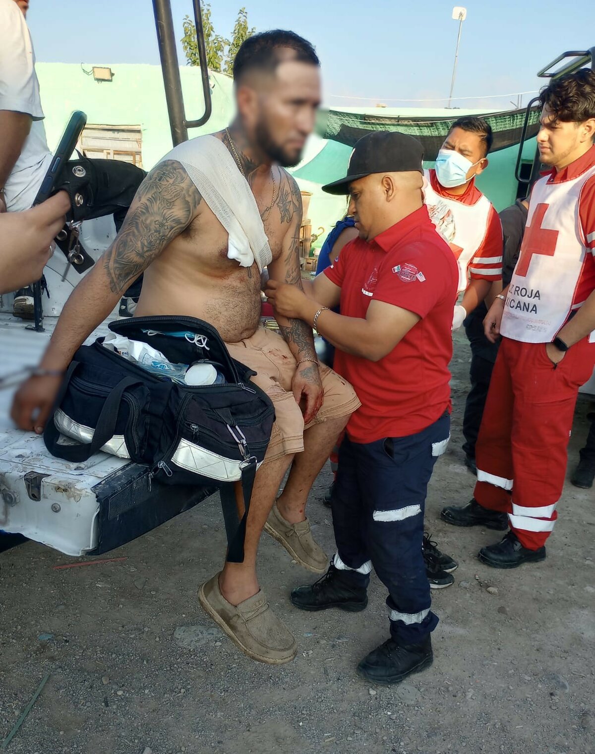 Riña: Machetes, bates y piedras fueron utilizados durante el enfrentamiento.