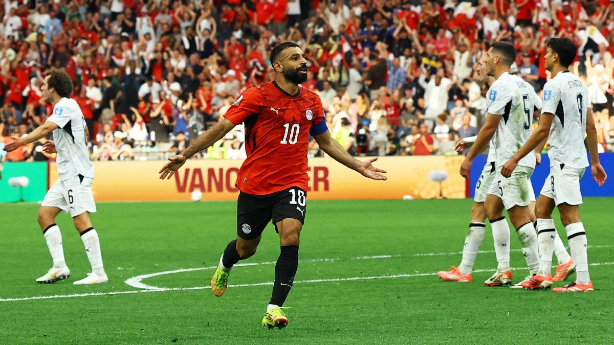 Egipto consigue su primera victoria en la historia de las Copas del Mundo