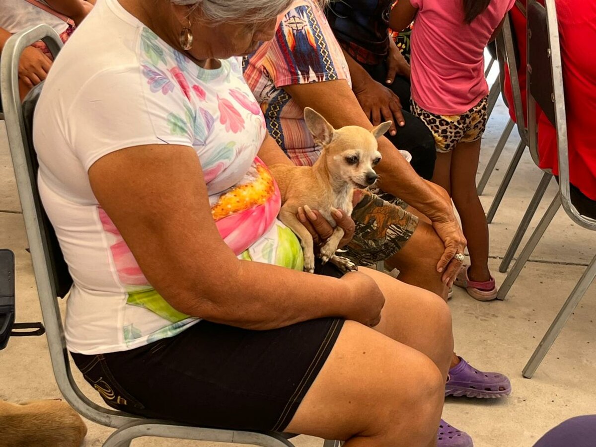 Brigada de Salud Animal reúne a decenas de familias en la colonia 21 de Marzo para fortalecer la prevención