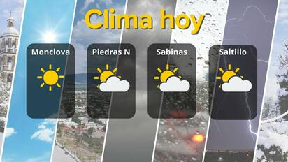 Clima en Coahuila: calor intenso y vientos moderados en varias regiones