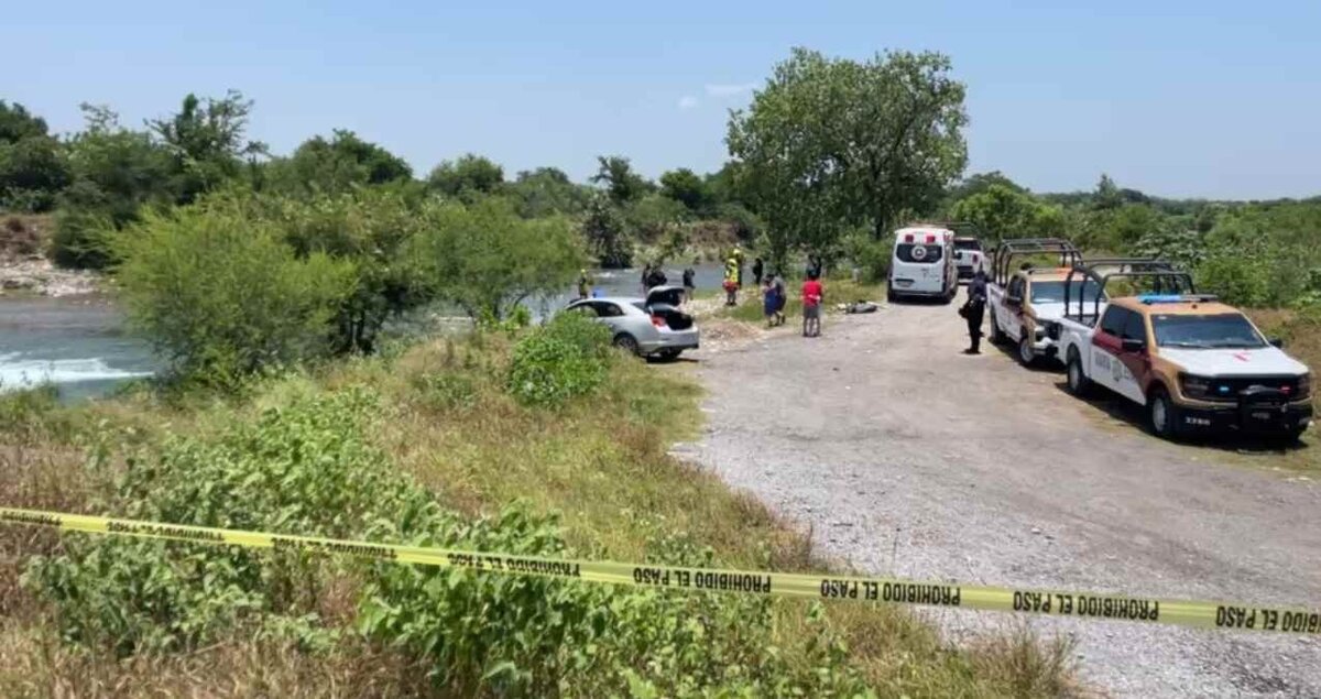 Tres integrantes de una familia mueren ahogados en río San Francisco de Ciudad Victoria