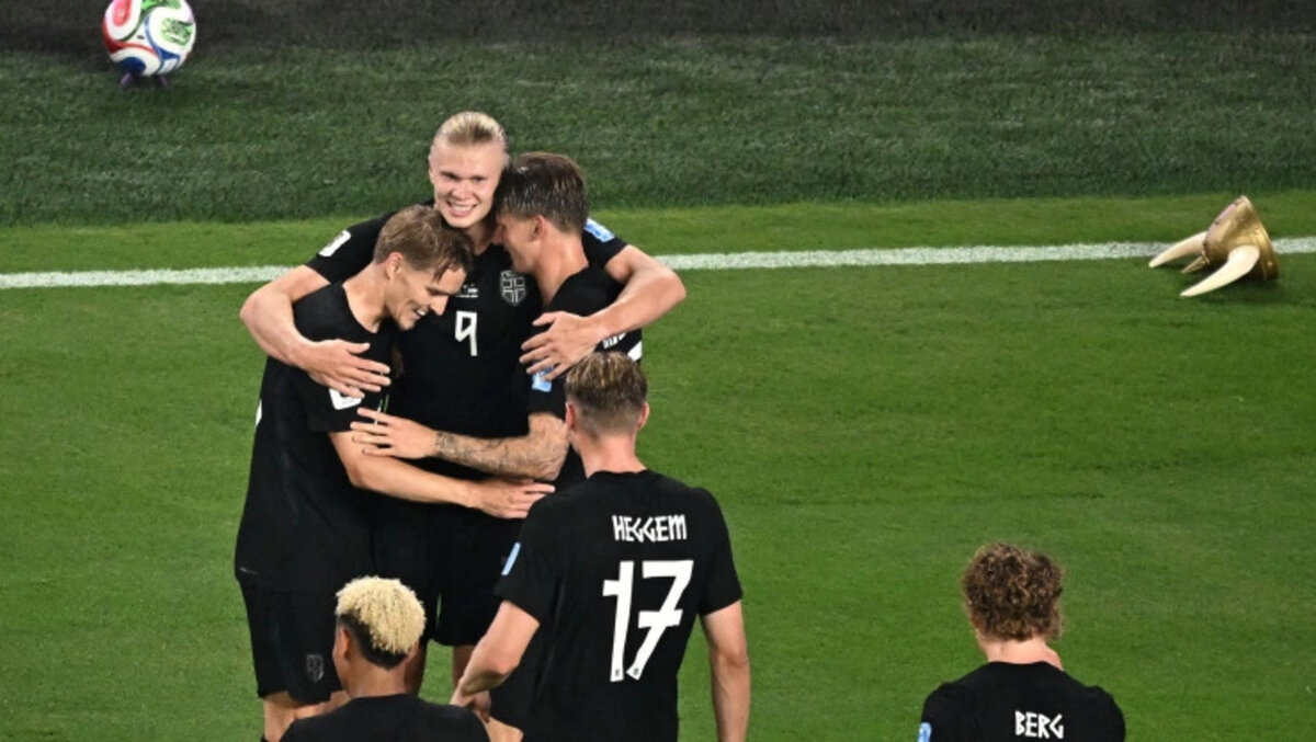 Haaland lidera triunfo de Noruega ante Senegal en Nueva Jersey