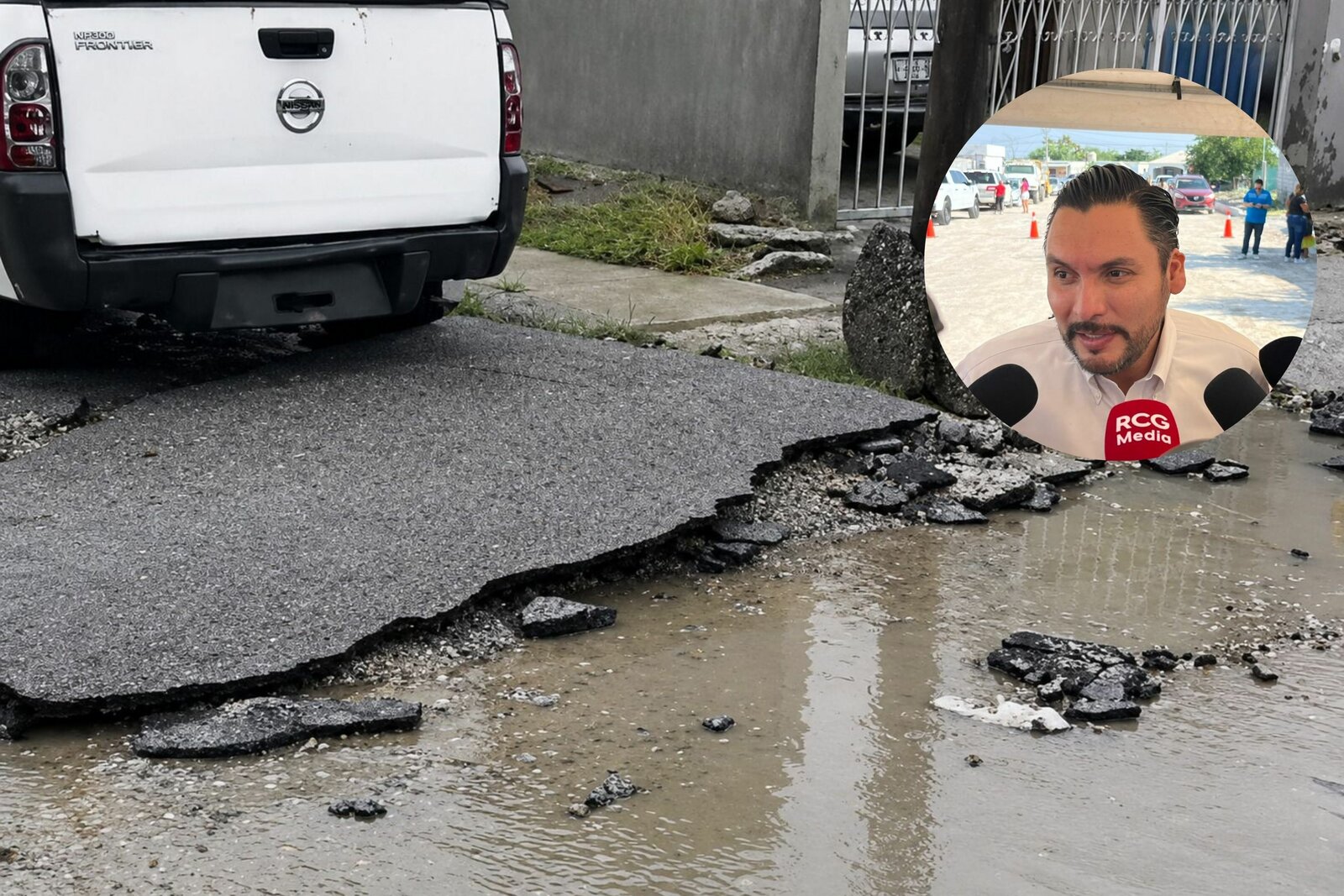 Obras heredadas presentan fallas y generan afectaciones en Monclova