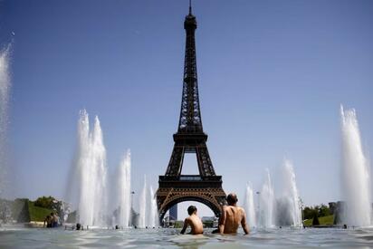 Francia reporta 40 fallecidos por ahogamiento durante ola de calor extremo
