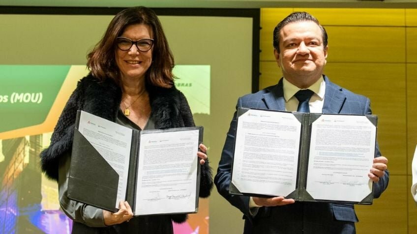 México y Brasil impulsan cooperación energética entre Pemex y Petrobras