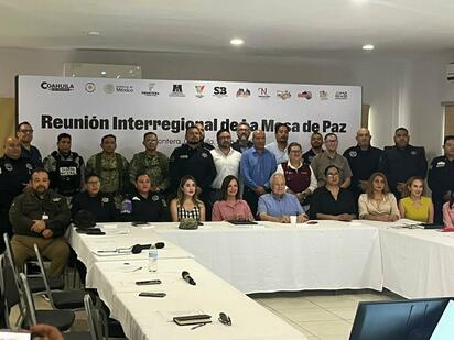 La reunión contó con la presencia de representantes de los 3 órdenes de gobierno, así como integrantes de corporaciones de seguridad, organismos de procuración