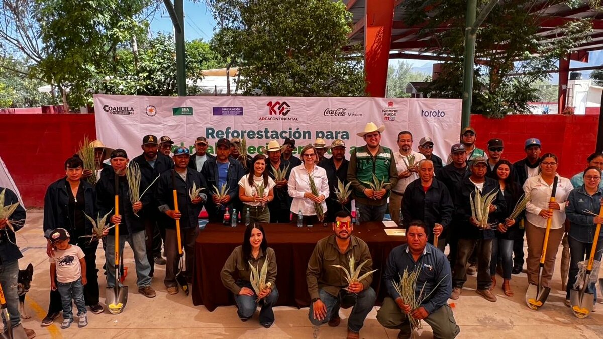Impulsan reforestación en la Sierra y Cañón de Jimulco y fortalecen la captación de agua de lluvia