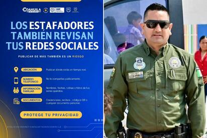 Las autoridades afirmaron que los ciberdelincuentes vigilan las redes sociales de las personas.  La Policía Cibernética emitió una alerta preventiva