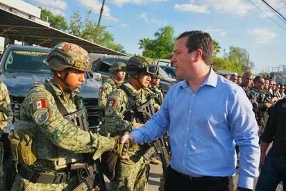 Reconoce labor de policías e investigadores.  Monclova, Coahuila.- En un mensaje de unidad y coordinación entre las distintas corporaciones encargadas
