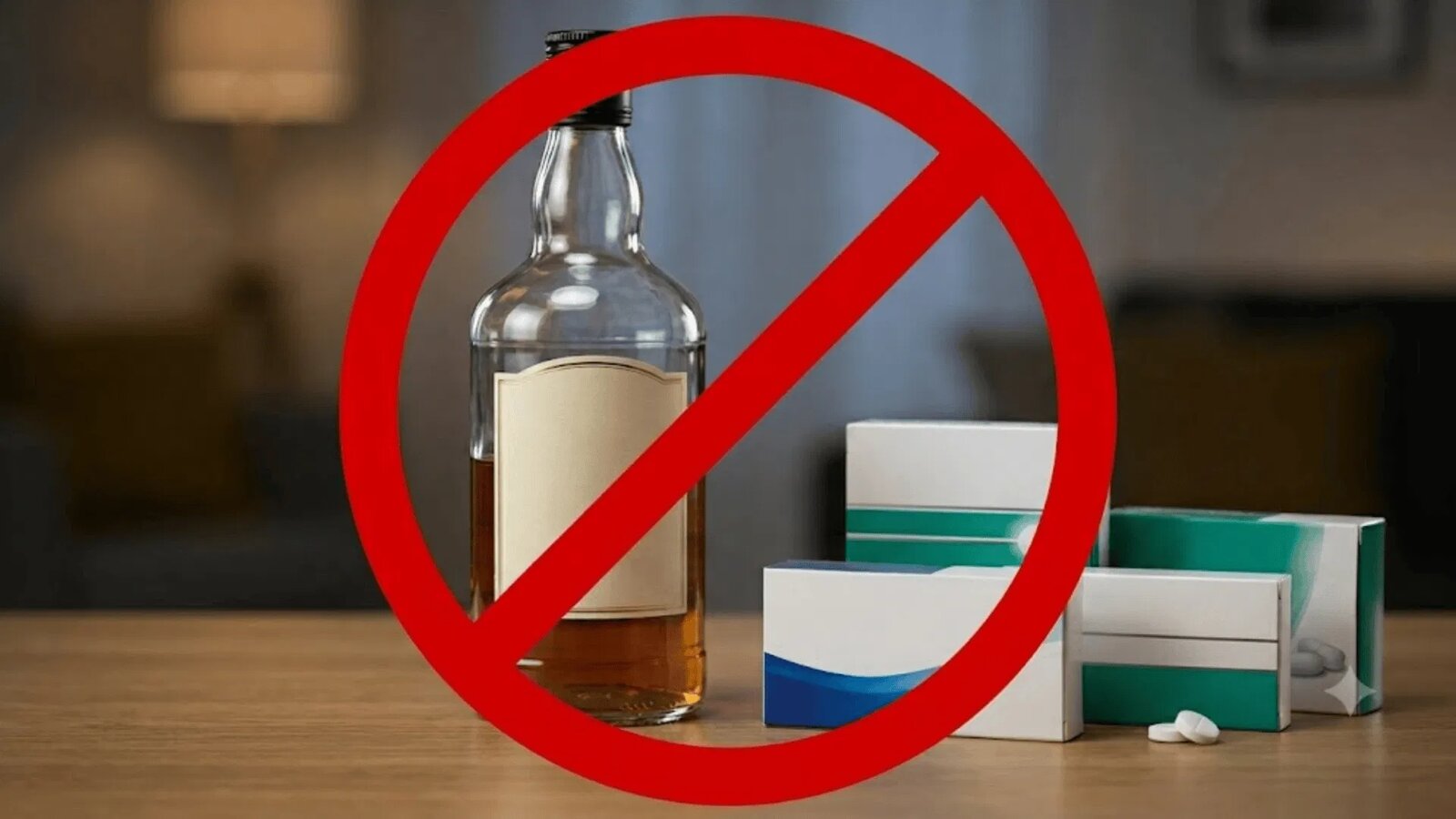 Medicamentos que nunca debes de combinar con alcohol y sus riesgos