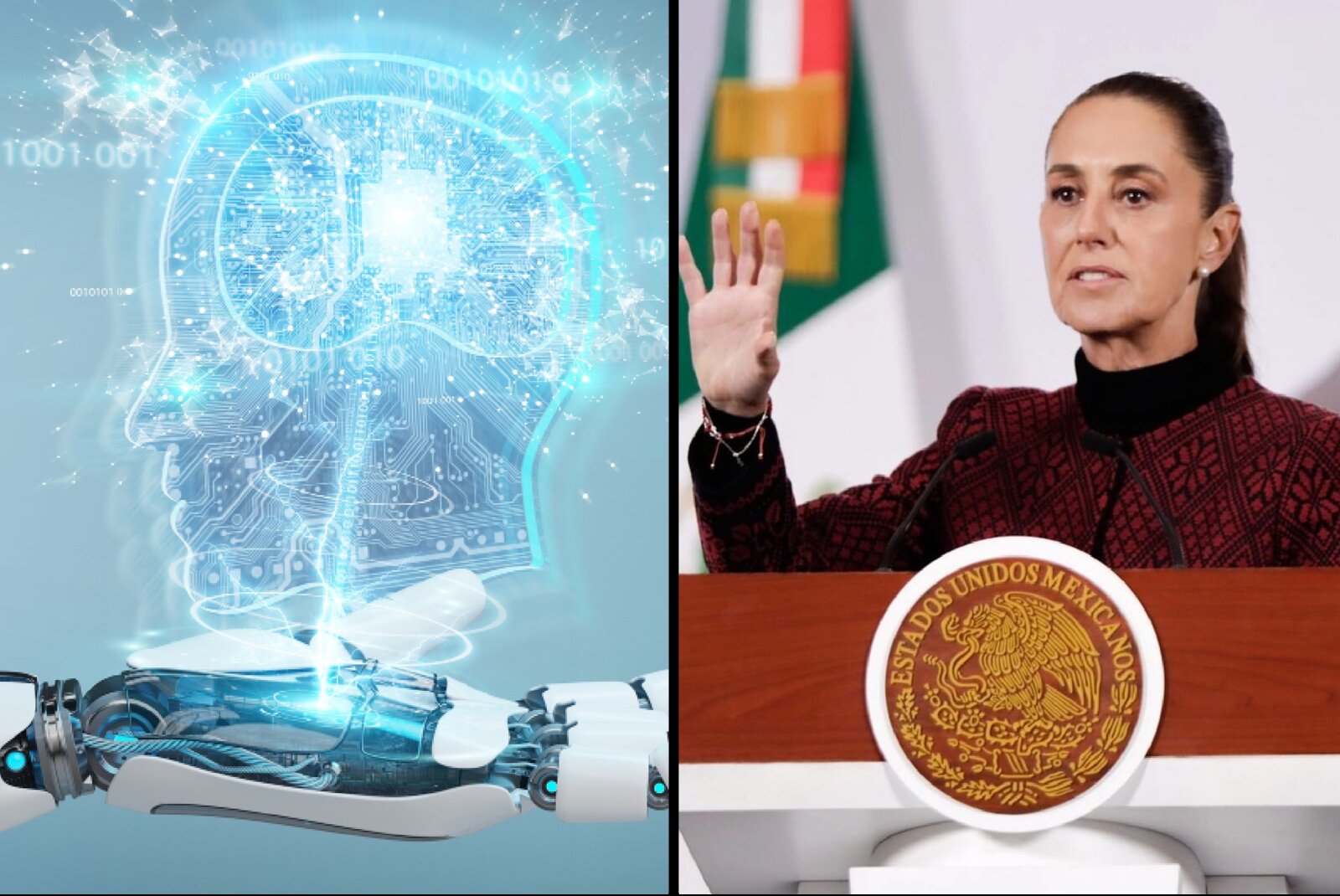 Iglesia respalda debate de Sheinbaum sobre inteligencia artificial