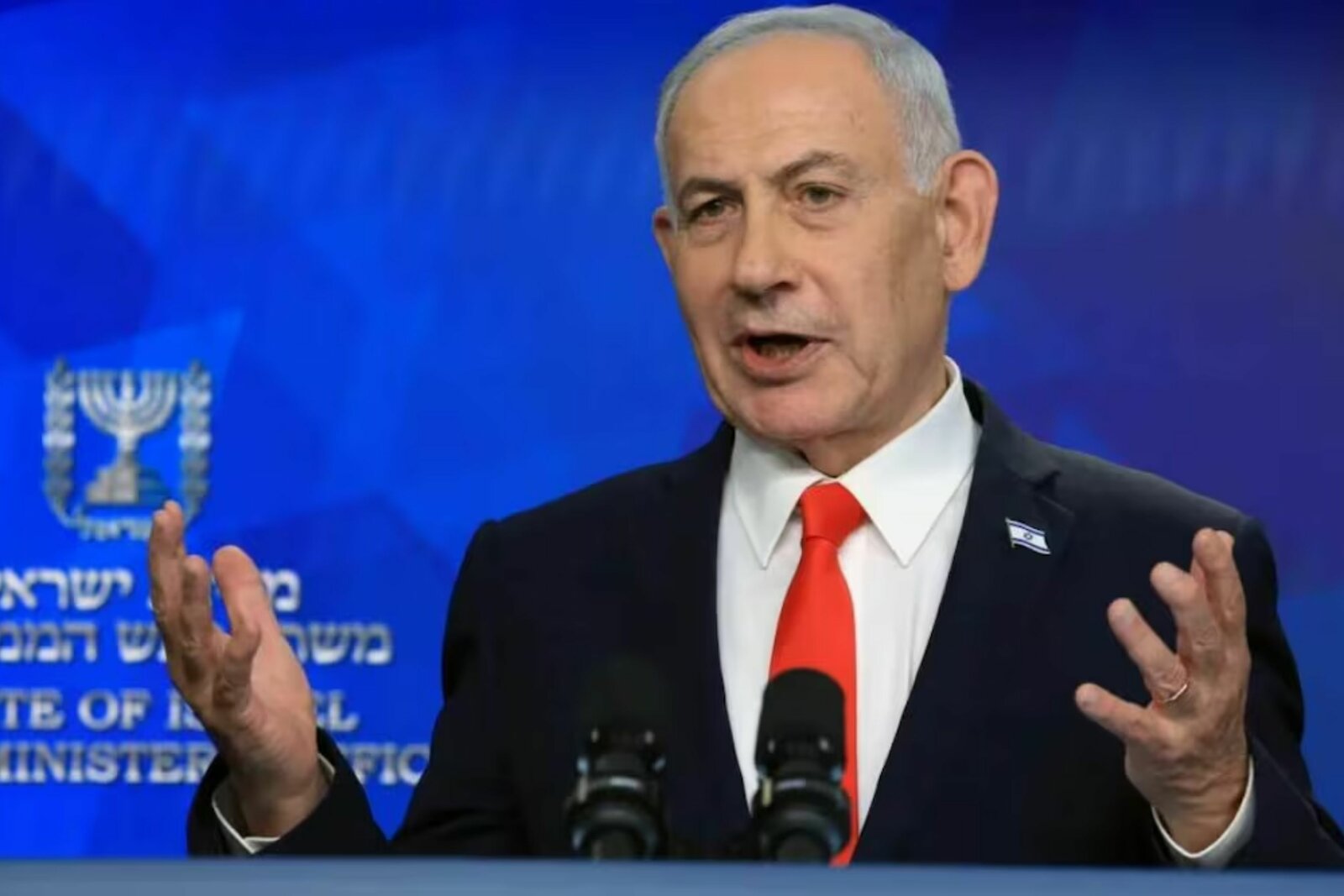 Netanyahu afirma que Israel mantendrá ocupación del sur de Líbano