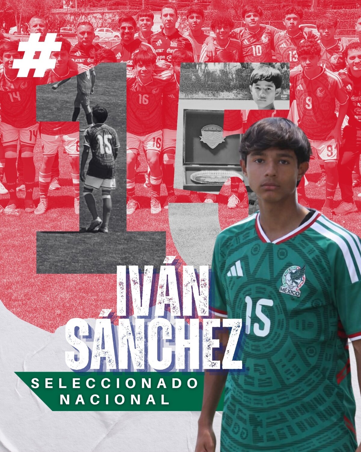 De la colonia Altamira de PN al Tricolor; Iván Sánchez, orgullo nigropetense que sueña en grande