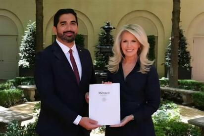 Roberto Lazzeri entrega cartas credenciales y se convierte oficialmente en embajador de México en EU