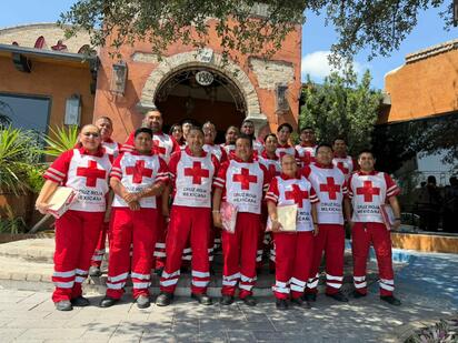 Homenaje a socorristas de Cruz Roja Monclova