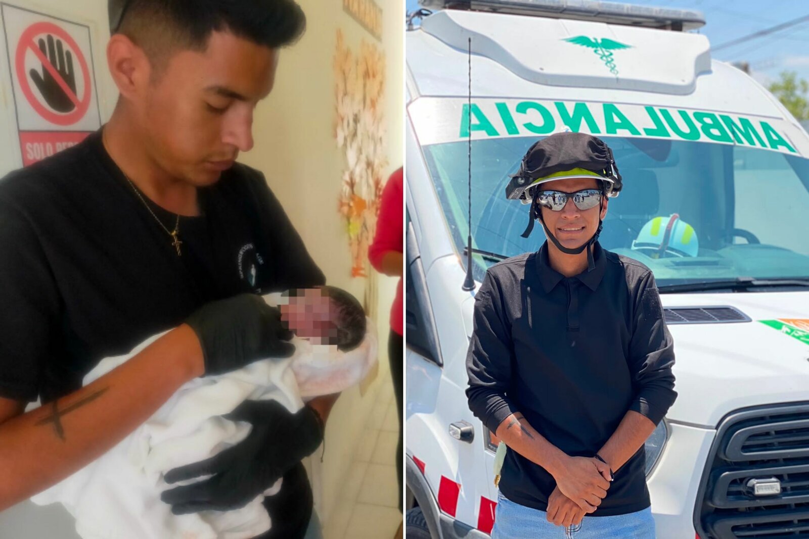 Elías: el paramédico que escuchó un milagro entre la basura 