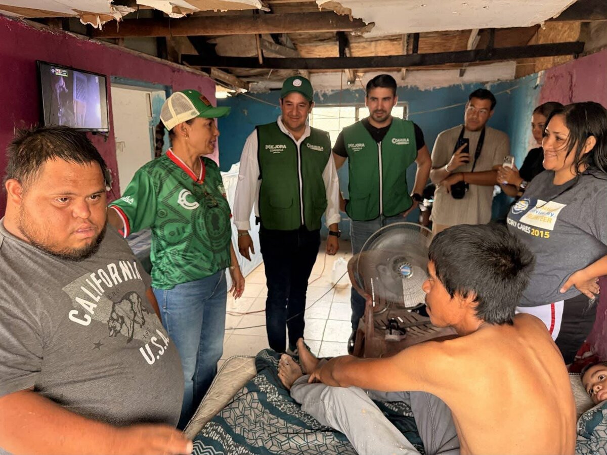 Inician entrega de colchones a familias afectadas en Piedras Negras