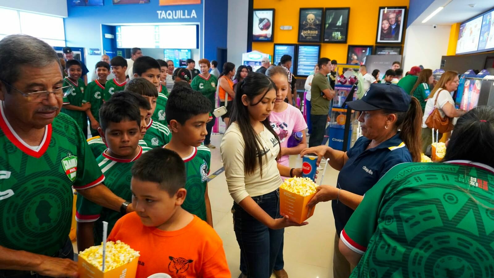 jóvenes deportistas