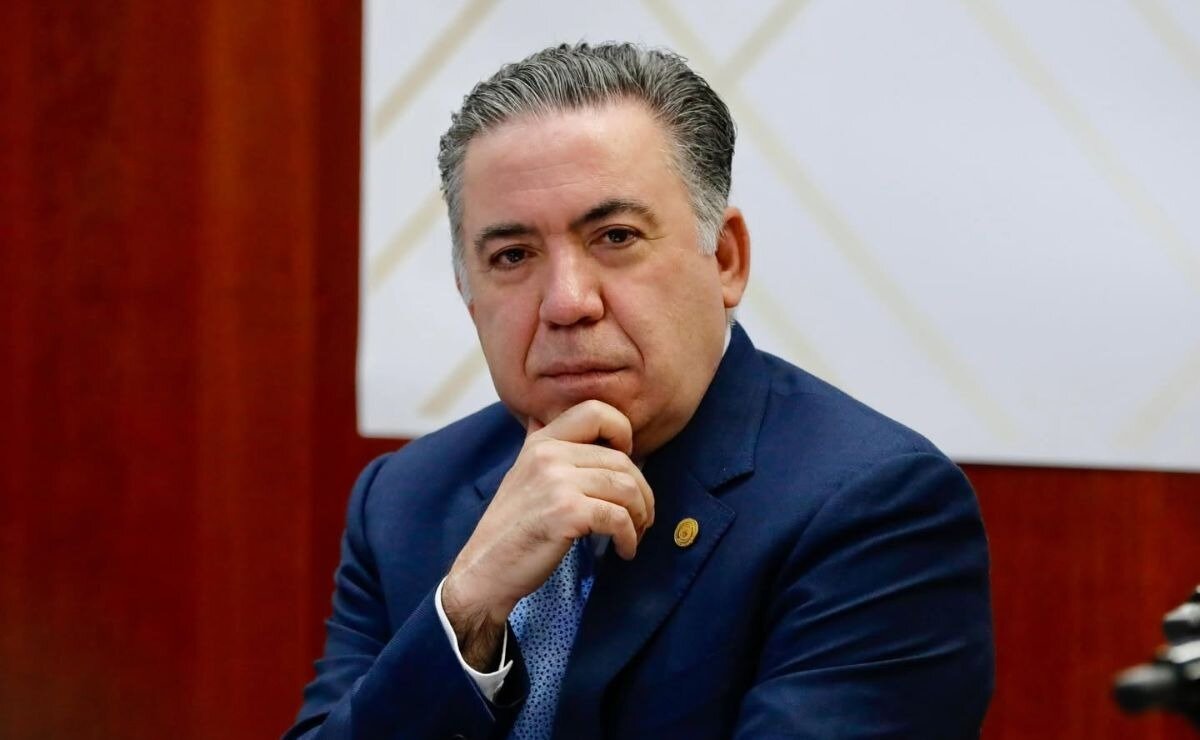 Tras acusaciones de EU, Enrique Inzunza reaparece en sesión virtual del Senado