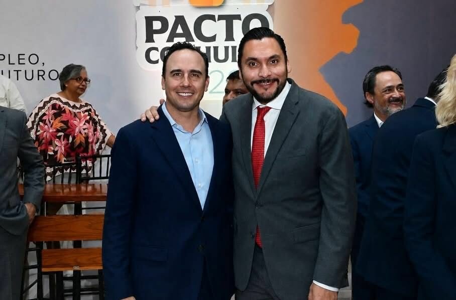 Manolo Jiménez y Carlos Villarreal impulsan empleo con Pacto Coahuila 2026
